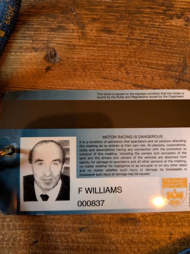 Sir frank williams - sir, personal