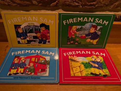 Vintage fireman sam board - fireman,