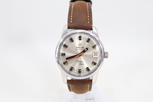 Vintage enicar sherpa date - vintage,