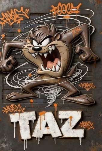 The tasmanian devil taz - devil,, "taz"
