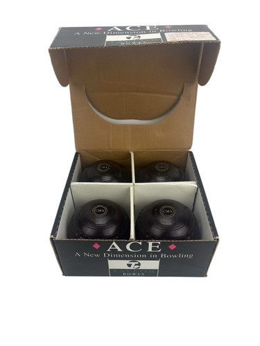 Henselite set lawn bowls - henselite, of