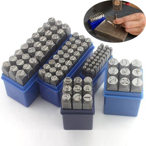 Letter number stamp - stamp, punch
