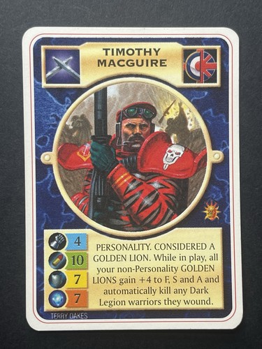 Doomtrooper ccg golgotha - ccg,