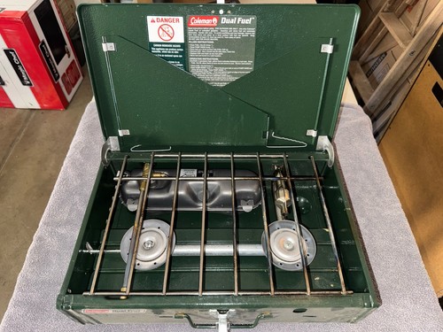 Coleman dual fuel burner - fuel, 2-burner