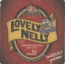 Beer mat cullercoats brewery - -,