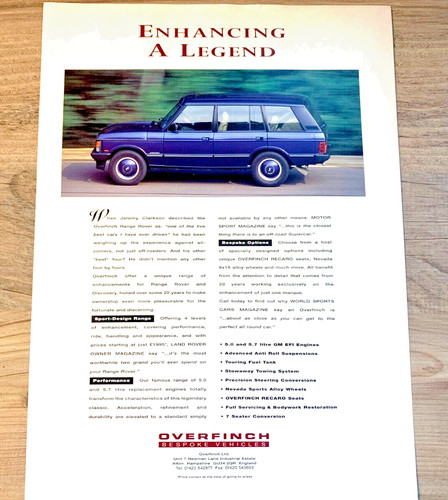 Overfinch 570i v8 classic - overfinch, 5.7