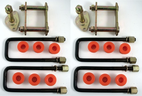 Rear leaf spring - fitting, kit