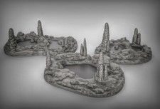 Rock Pools Terrain Models for