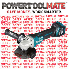 Makita DGA517Z Angle Grinder 18v Body Only 125mm Paddle Switch