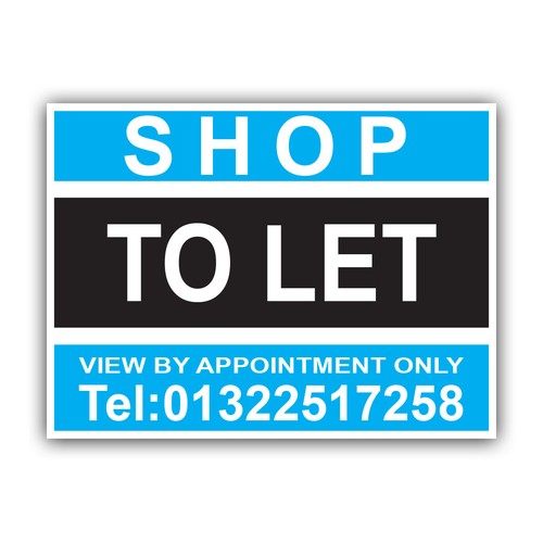 Shop let sign boards - to,