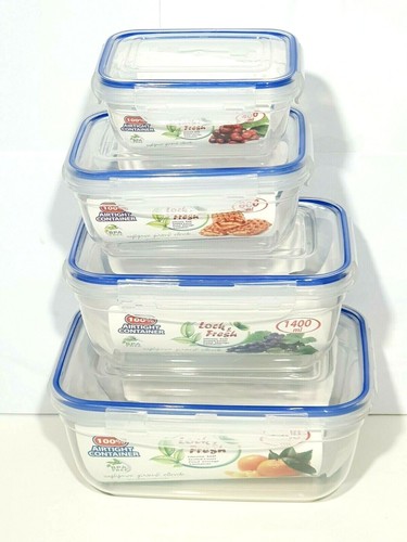 Plastic air tight - tight, container
