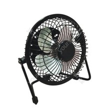 Prem-I-Air Mini 4" Adjustable USB Cooling Desk Fan With Stand