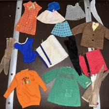 Vintage 1960s 70s Pedigree Sindy tress patch size Doll lovely outfits loooooky