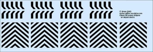 Railtec 2mm 1243 - wasp, stripes