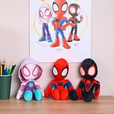 Marvel Avengers Spiderman Plush Toy 33cm Soft Stuffed Doll Kids Christmas Gift