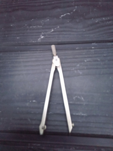 Vintage brass drafting tool - brass,