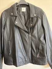 Woman’s Faux Leather Jacket
