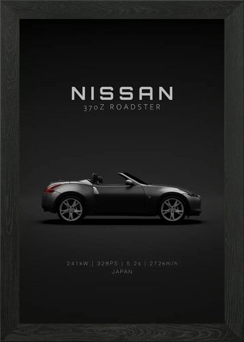Nissan 370z roadster framed - 370z,