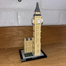 LEGO ARCHITECURE: Big Ben ( 21013) in Good Condition Collectible Complete Rare