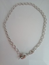 Links of London Sterling Silver Classic T-Bar Necklace 44cm.