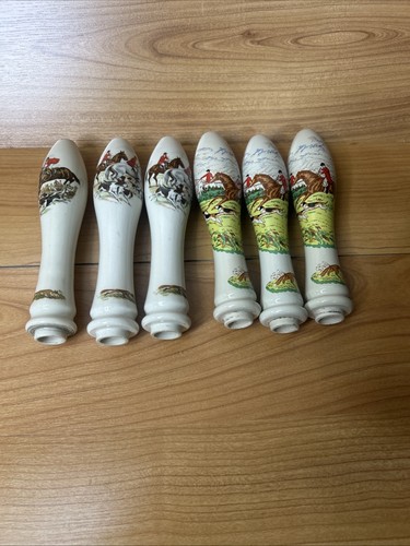 Set six vintage ceramic - of,