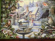 House Of Puzzles 500 large pieces Winter Birds