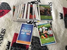 Full Set Of Sainsbury's Disney Pixar Stars Wars & Marvel Heroes cards