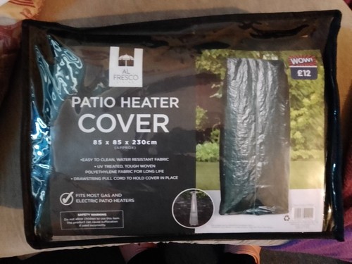 Extra large patio - patio, heater