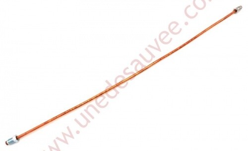 Rigid copper brake line - copper,