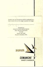 Piper Pa-24 Comanche Flight Ops Manual Set 180 240 250 400 PDF Historic Archive