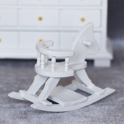 Dollhouse white wooden - dollhouse,