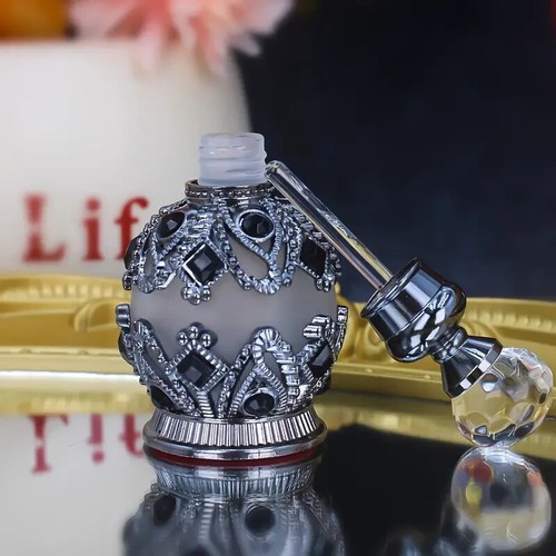 Vintage gothic perfume bottle - vintage,