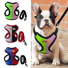 Dog Harness and Lead Set Medium Large Small Pink XS Collar Designer Style