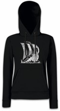 VIKING SHIP V Women Hoodie