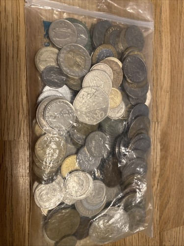 Assorted currency bag - bag, of
