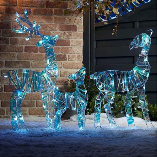 Outdoor reindeer holographic - reindeer,