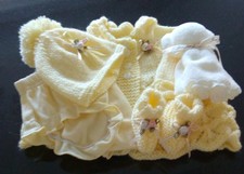 Newborn  Hand knitted  Baby Set