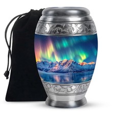 Aurora Borealis Vista Urns for