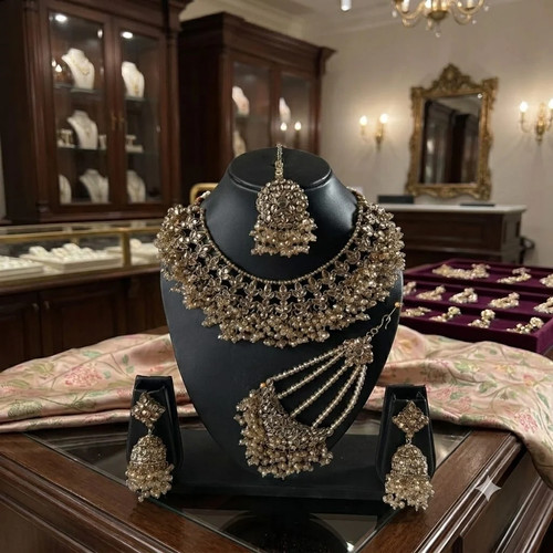 Bridal jewelry set indian - set,
