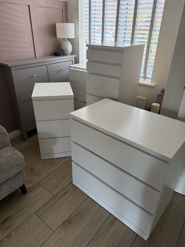 Ikea malm set drawers - ikea,