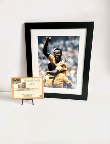 Signed pele jairzinho brazil - pele,