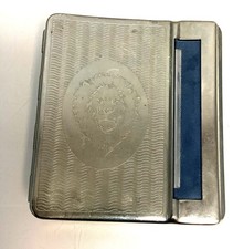 Metal Cigarette Rolling Machine Tobacco Roller Preloved With Lion Design  3