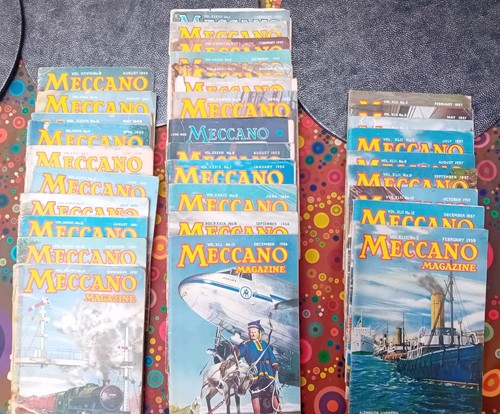 Meccano magazine mixed volumes - magazine,