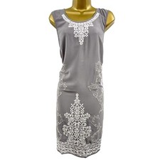 12 UK NEXT Grey White