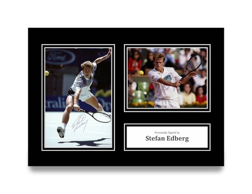 Stefan edberg signed photo - edberg,