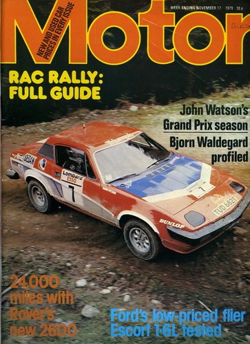 Motor 17th november 1979 - motor,