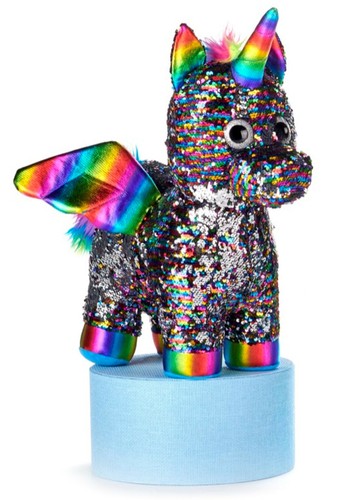 Sequin unicorn plush - sequin,