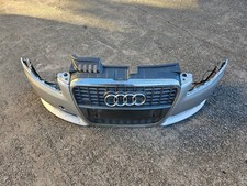 AUDI A4 ESTATE FRONT BUMPER SILVER 2005-2008