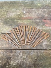 20 x Vintage Handmade Square 6" Nails 150mm