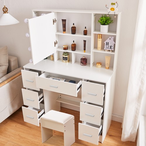 Drawers vanity makeup table - 7,
